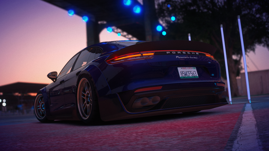 2020 Porsche Panamera Turbo [19 Tuning | Animated Spoiler | Addon | HQ | AO]