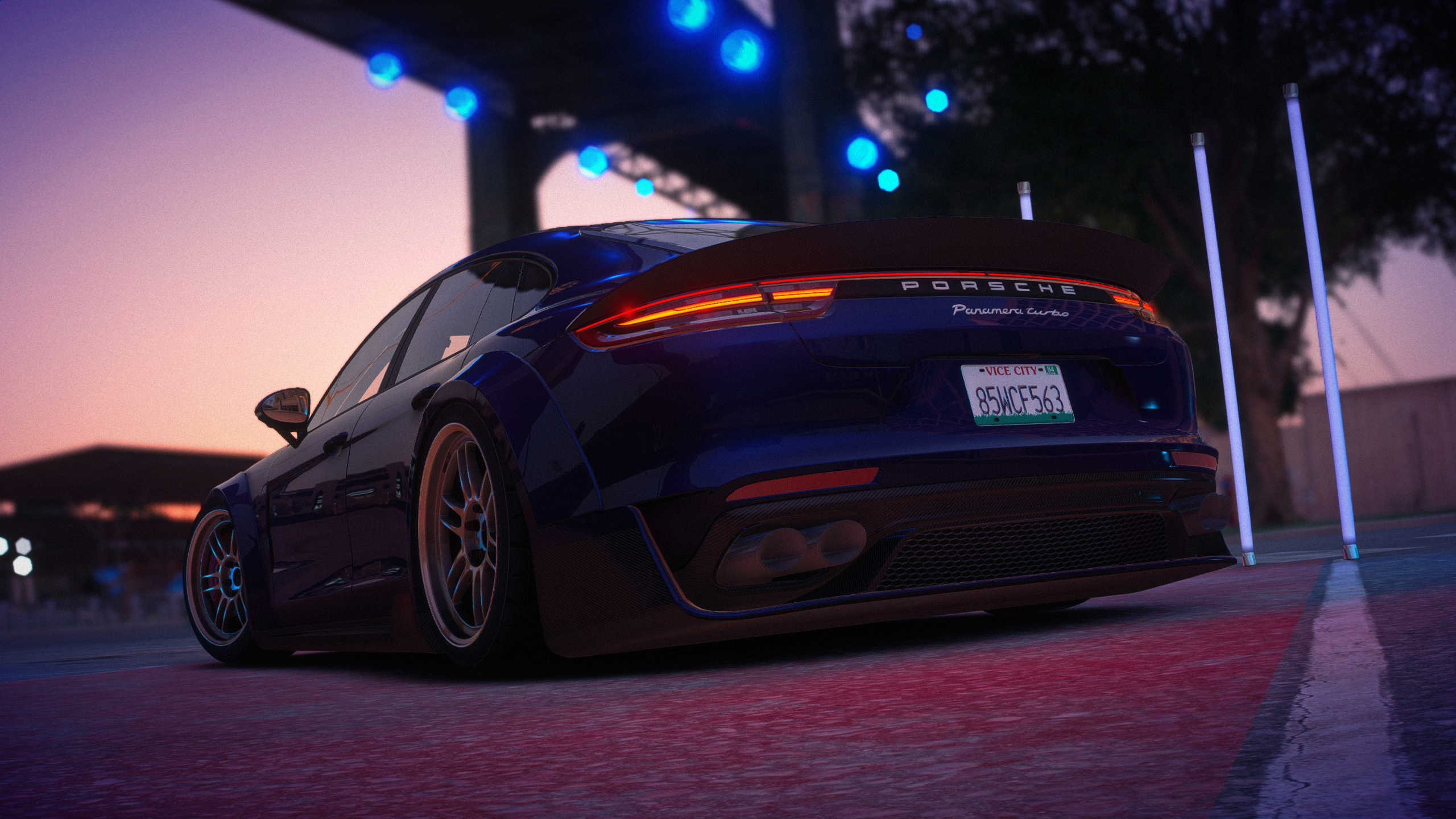 2020 Porsche Panamera Turbo [19 Tuning | Animated Spoiler | Addon | HQ | AO]