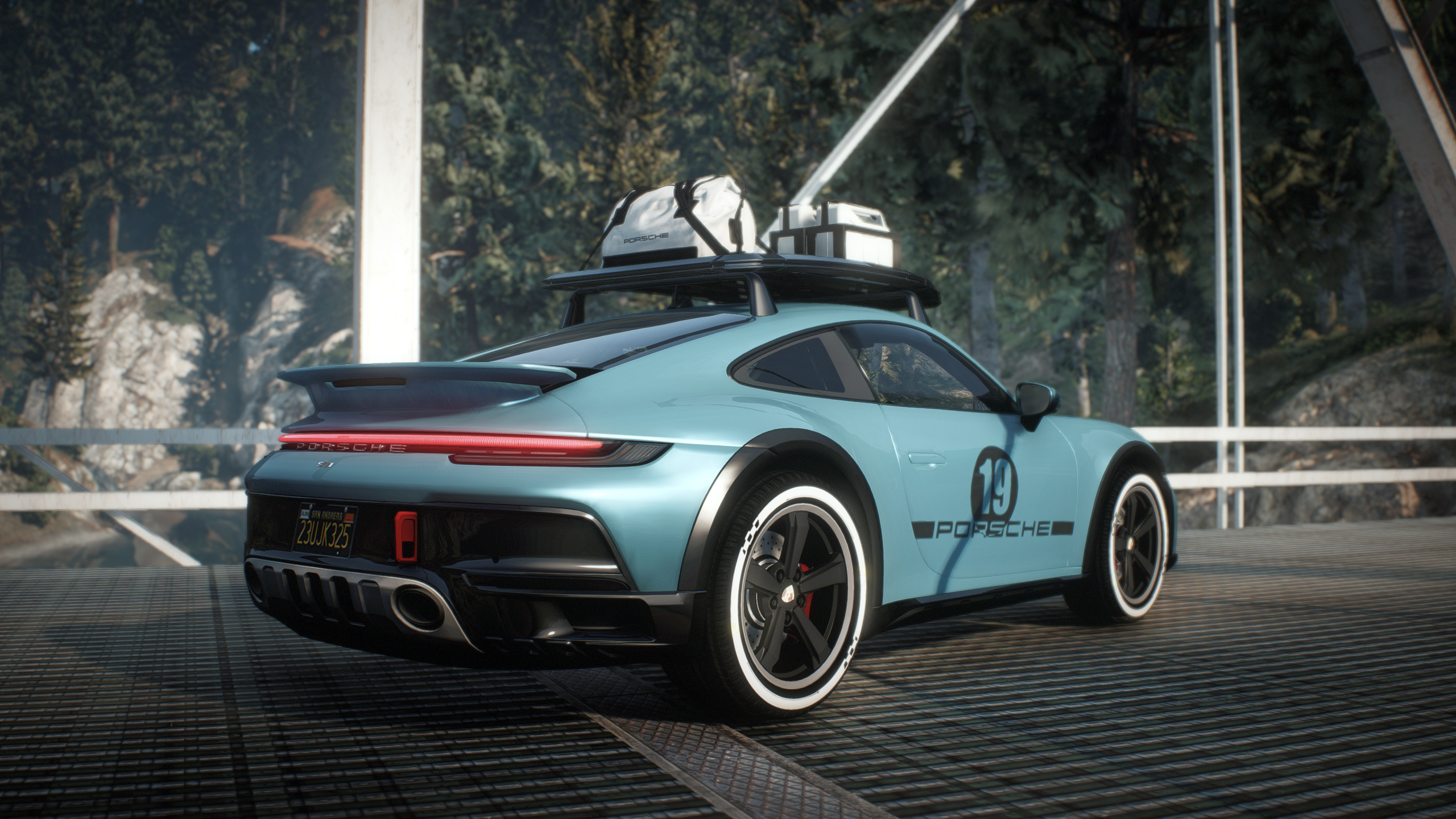 2023 Porsche 911 Dakar + Rallye [Addon | Template | Livery | Ambient Occlusion]