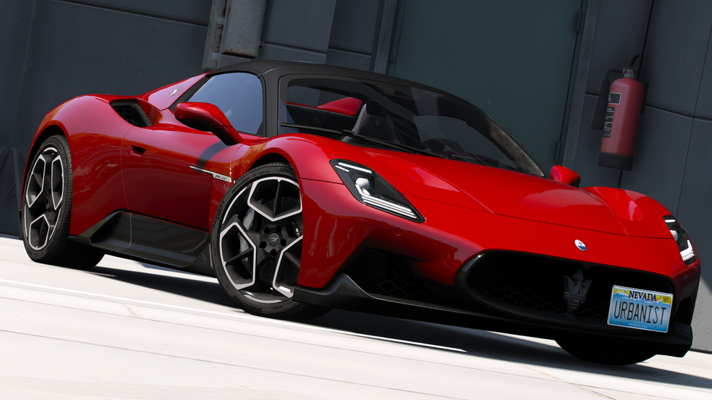2022 Maserati MC20 Cielo [30+ Tuning | Addon | Livery | Template | AO | Roof Animation] v1.5