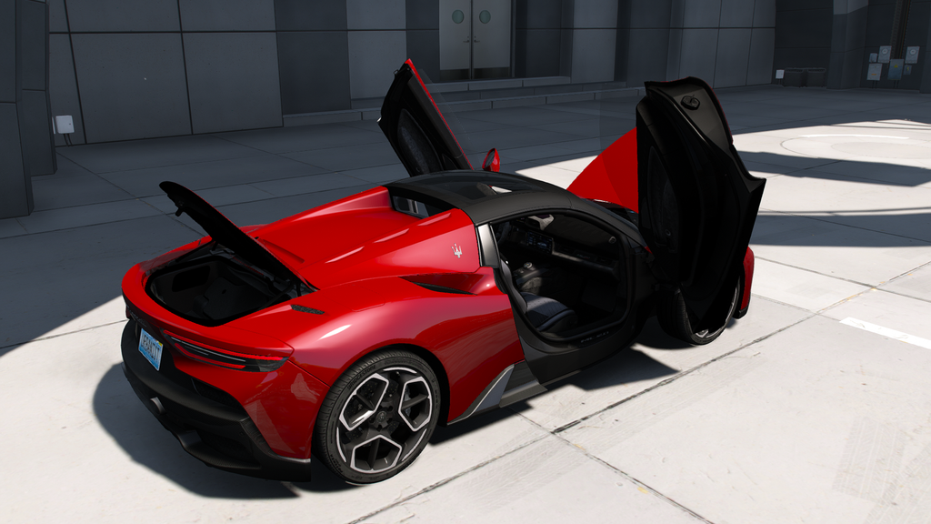 2022 Maserati MC20 Cielo [30+ Tuning | Addon | Livery | Template | AO | Roof Animation] v1.5