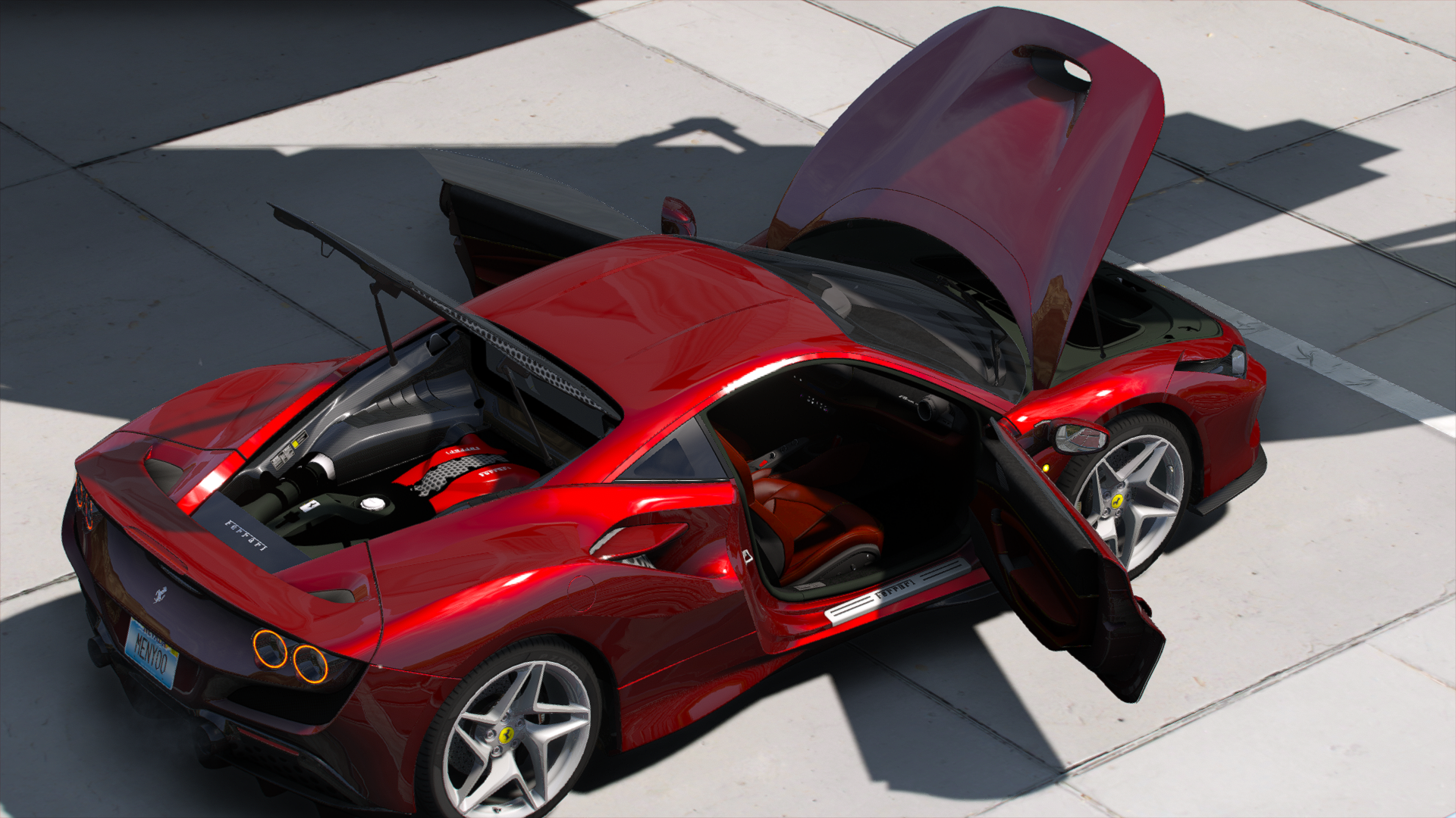 2020 Ferrari F8 Tributo [LightMod | Addon | Template]