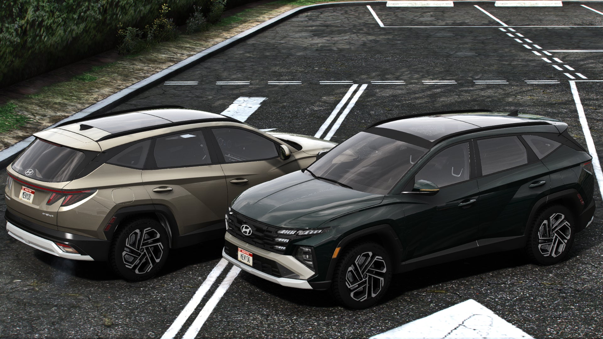 2025 Hyundai Tucson. Hybrid [Addon] v1.0