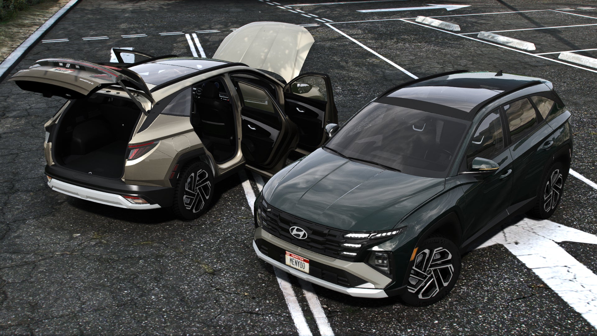 2025 Hyundai Tucson. Hybrid [Addon] v1.0