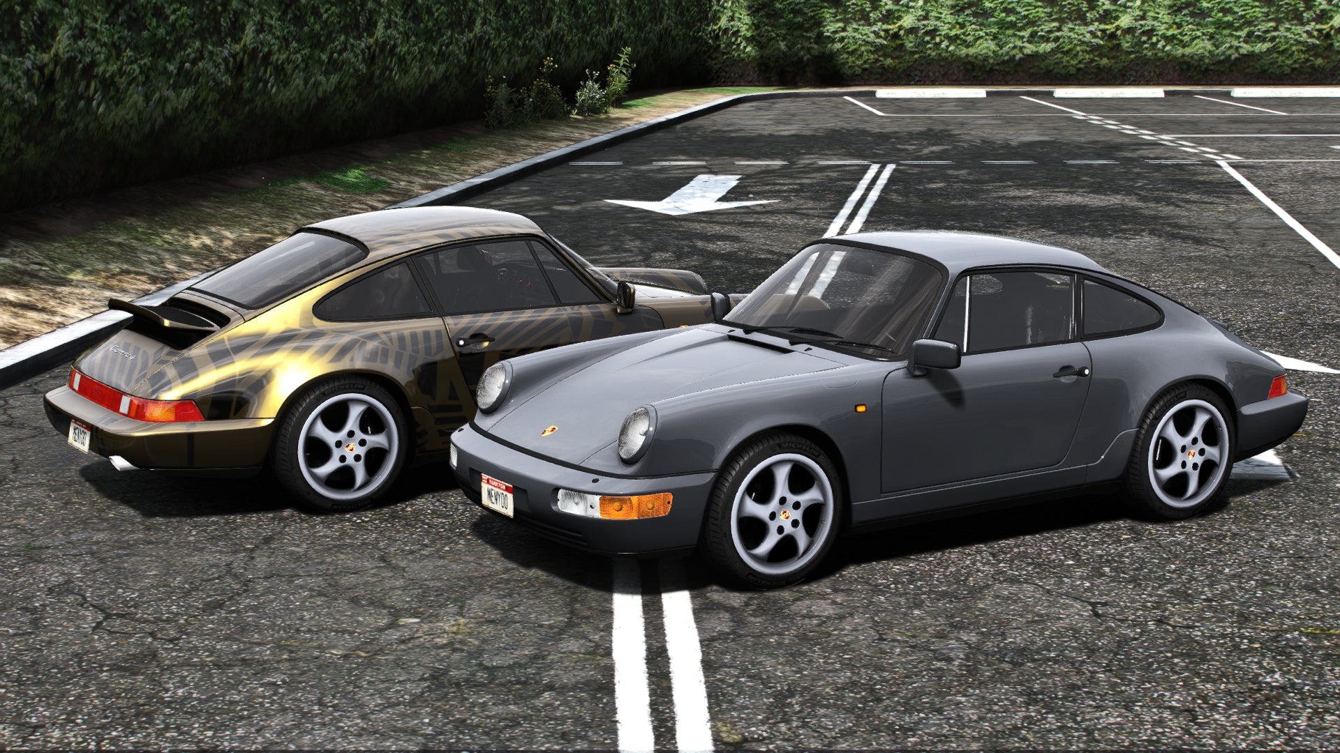 1989 Porsche Carrera 4S [+10 Tuning | Spoiler Animation | Addon | Template | Livery]