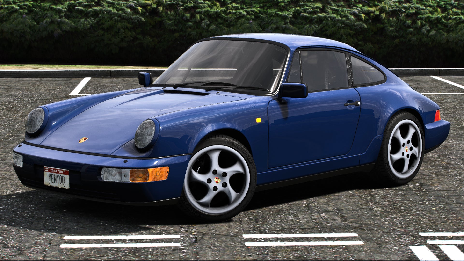 1989 Porsche Carrera 4S [+10 Tuning | Spoiler Animation | Addon | Template | Livery]