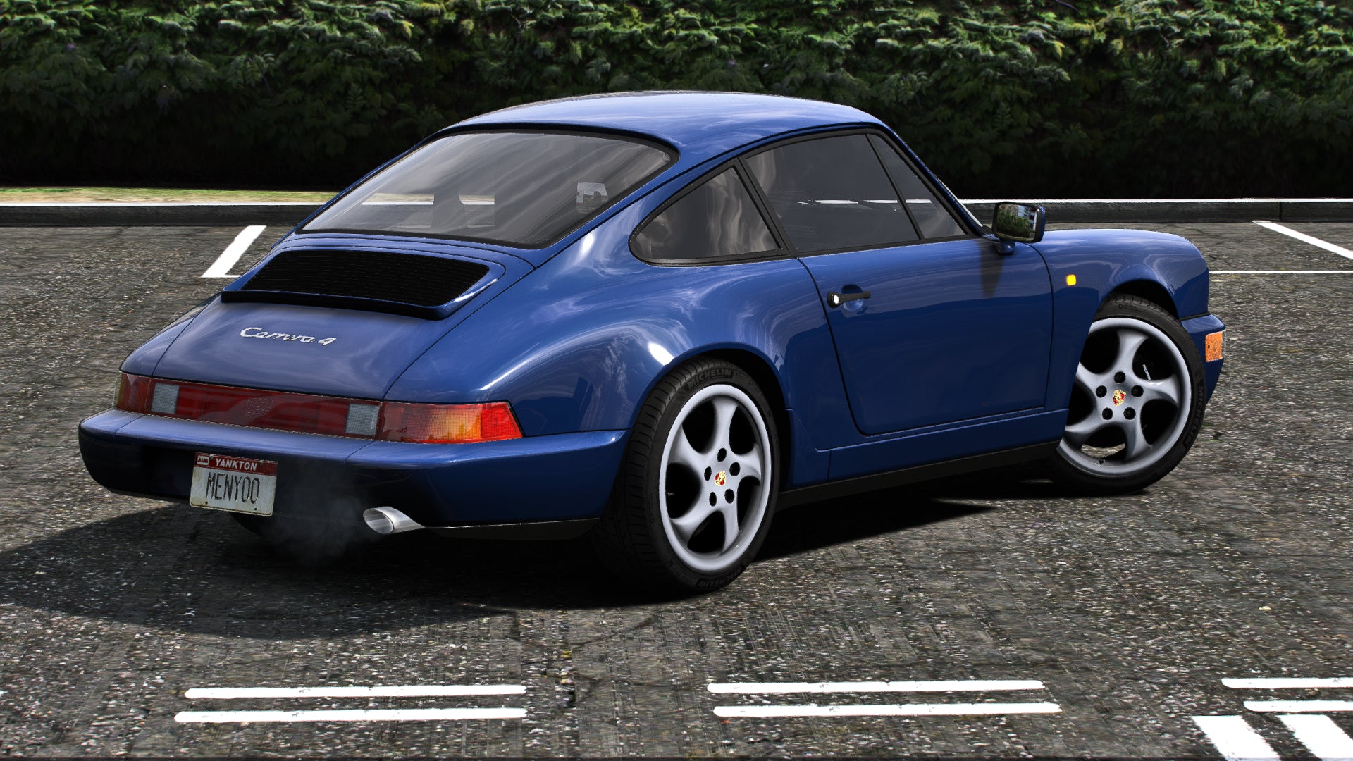 1989 Porsche Carrera 4S [+10 Tuning | Spoiler Animation | Addon | Template | Livery]
