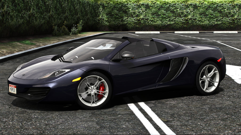 2012 McLaren MP4-12C [10+ Tuning | Auto-Spoiler | Roof Animation | Face Swap | Badged | Debadged] v1.1