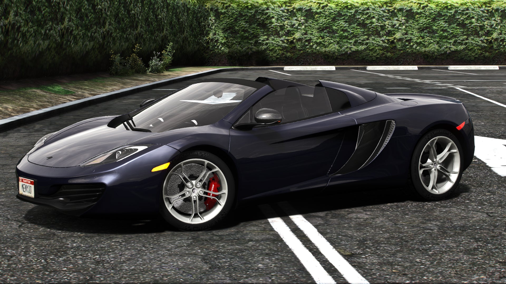 2012 McLaren MP4-12C [10+ Tuning | Auto-Spoiler | Roof Animation | Face Swap | Addon] v1.0