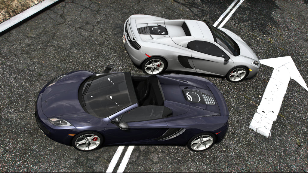 2012 McLaren MP4-12C [10+ Tuning | Auto-Spoiler | Roof Animation | Face Swap | Badged | Debadged] v1.1