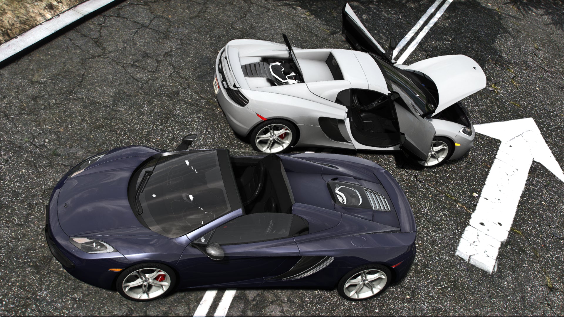 2012 McLaren MP4-12C [10+ Tuning | Auto-Spoiler | Roof Animation | Face Swap | Addon] v1.0