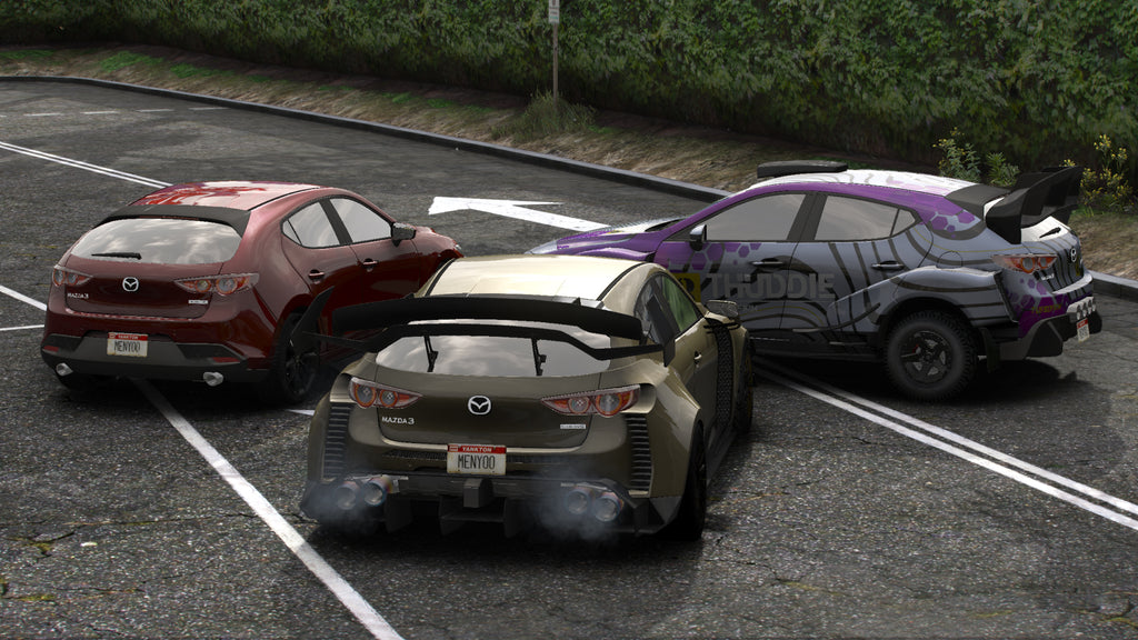 2021 Mazda3 Hatchback [29 Tuning | Addon | Templates | Livery]