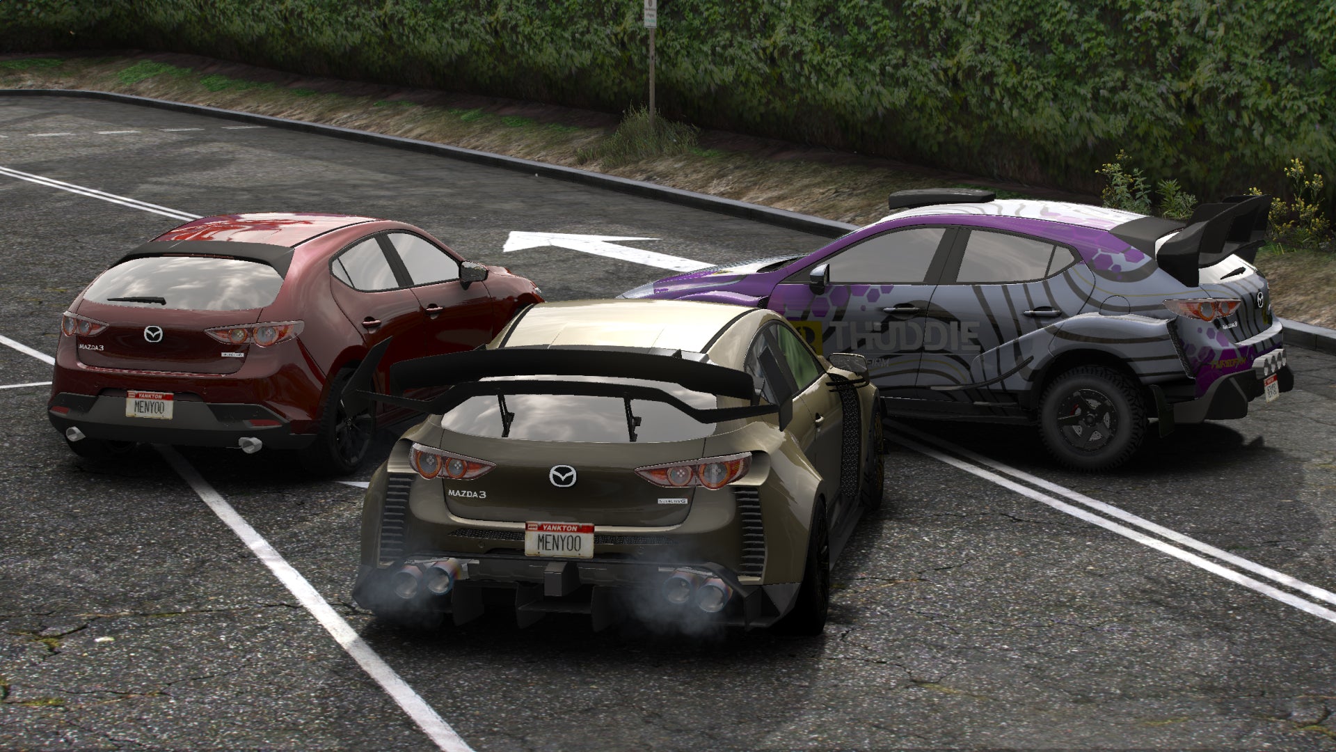 2021 Mazda3 Hatchback [29 Tuning | Addon | Templates | Livery]