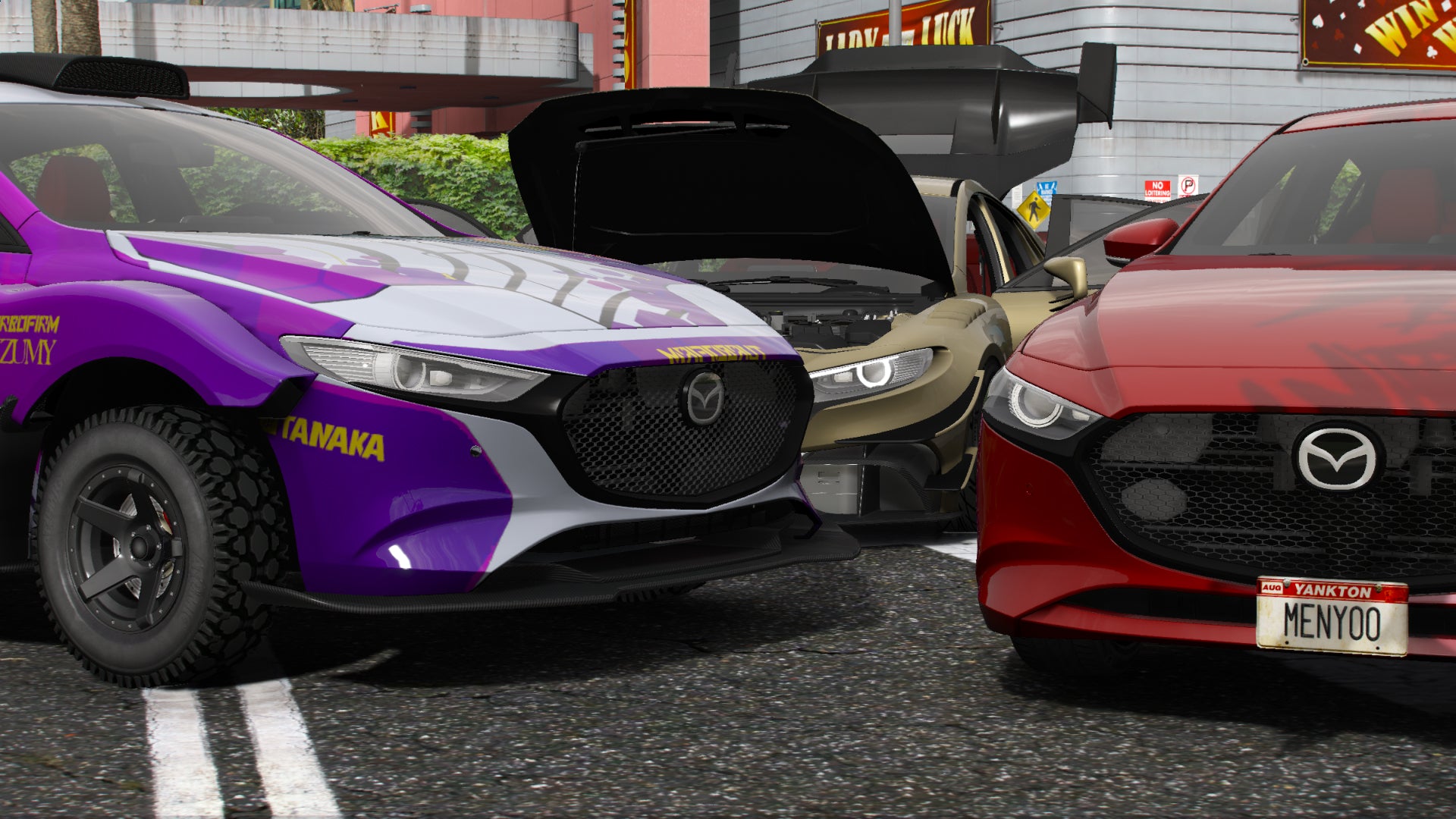 2021 Mazda3 Hatchback [29 Tuning | Addon | Templates | Livery]
