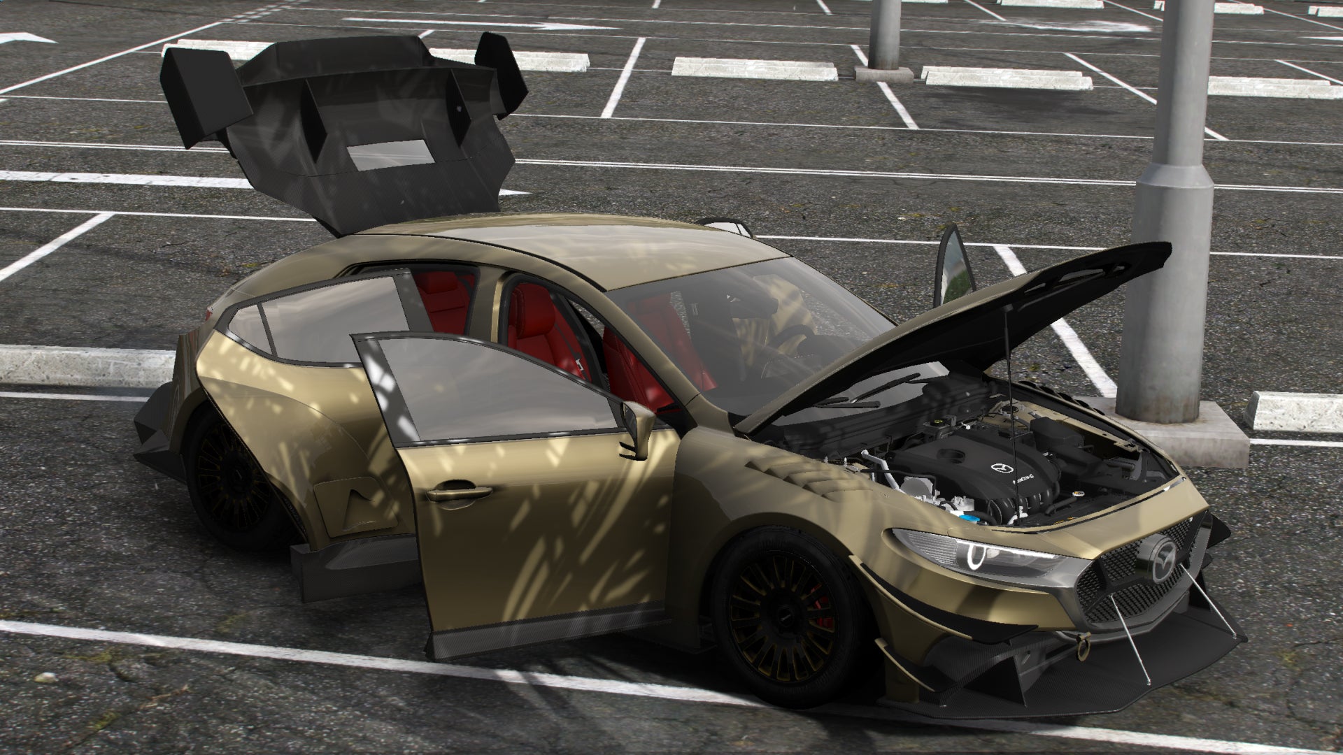 2021 Mazda3 Hatchback [29 Tuning | Addon | Templates | Livery]
