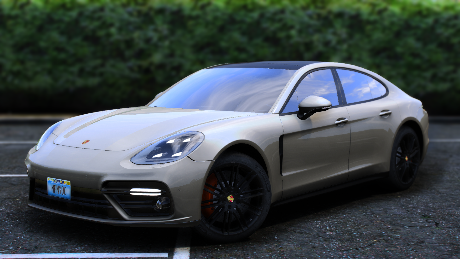 2020 Porsche Panamera Turbo [19 Tuning | Animated Spoiler | Addon | HQ | AO]