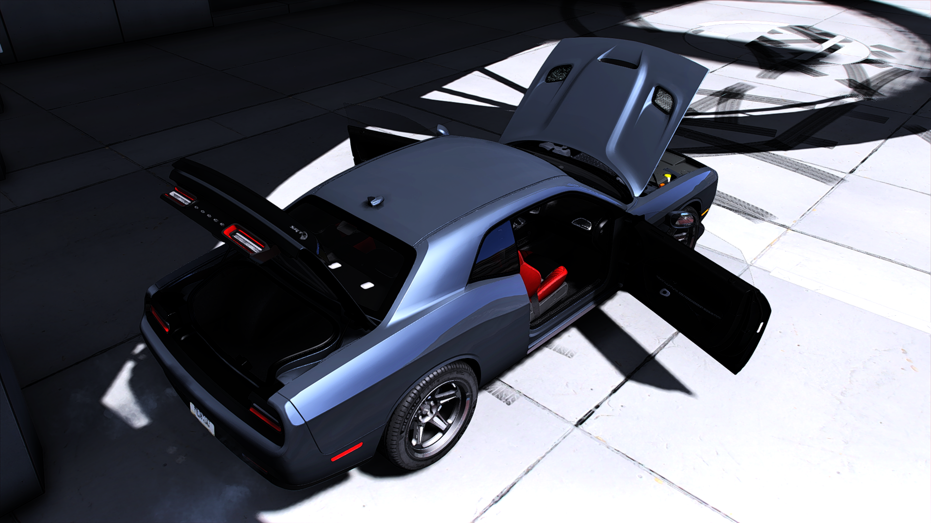 2018 Dodge Challenger [52 Tuning | Badged/Debadged | HQ | AO | Engine Sound | Template | Livery] v1.5