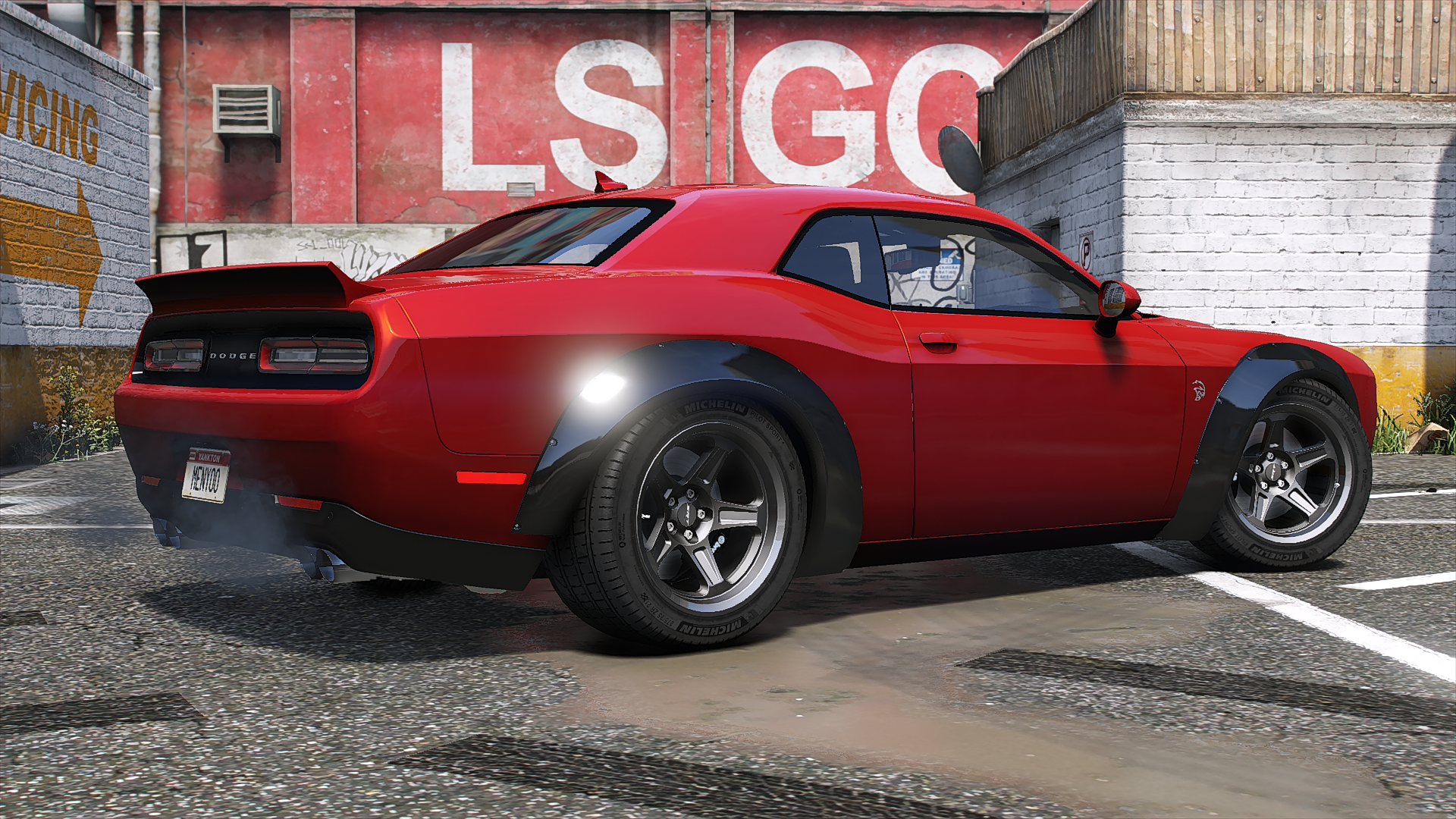 2018 Dodge Challenger [52 Tuning | Badged/Debadged | HQ | AO | Engine Sound | Template | Livery] v1.5