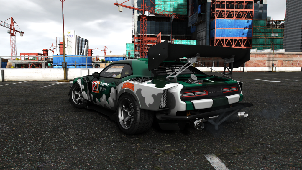 2018 Dodge Challenger [52 Tuning | Badged/Debadged | HQ | AO | Engine Sound | Template | Livery] v1.5