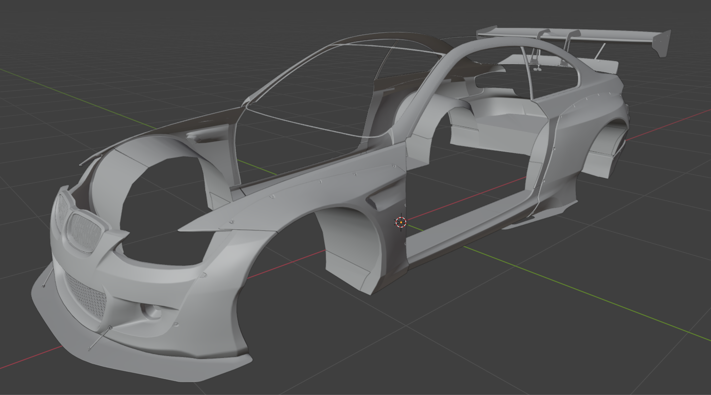 2011 BMW M3 E92 Rocket Bunny Wide Kit [3D Work]