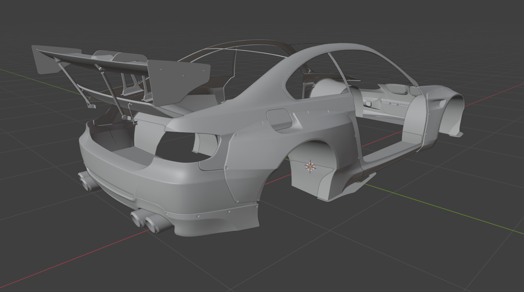 2011 BMW M3 E92 Rocket Bunny Wide Kit [3D Work]